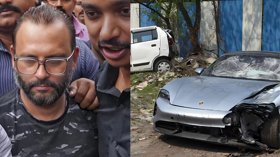 Pune porshe car accident