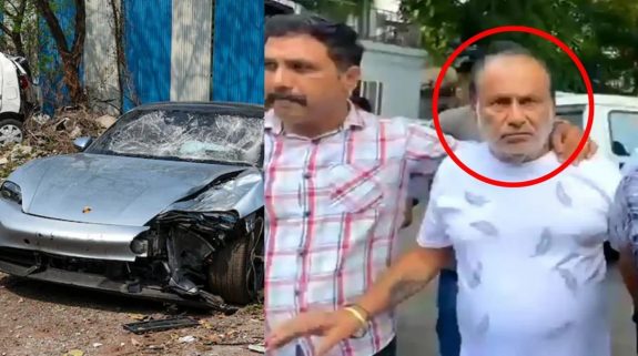 पोर्श कार हिट एंड रन केस