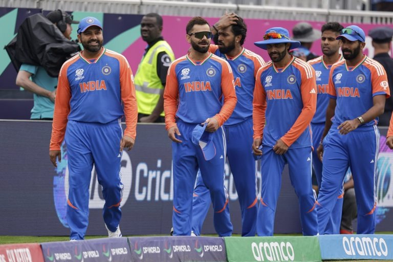 Team India In Champions Trophy Fina;
