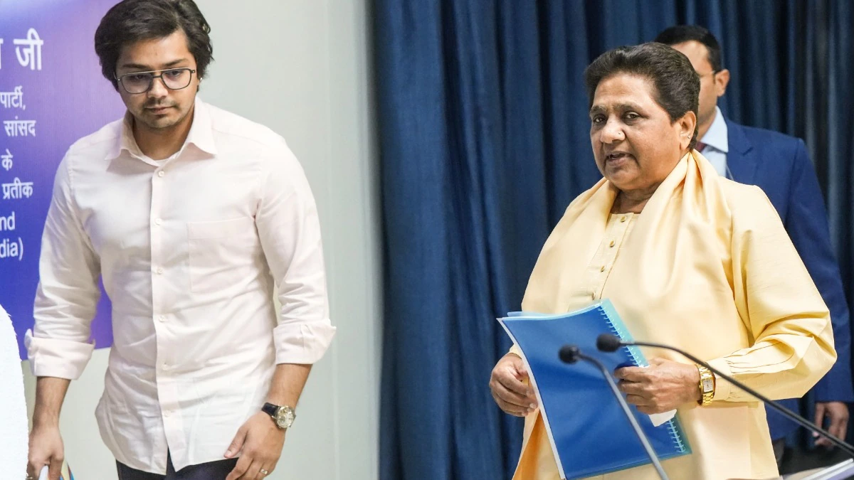 Mayawati & Akash anand