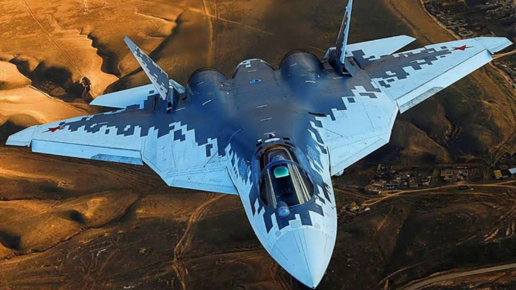 Russia Su-57E Stealth Fighter Jets रुस