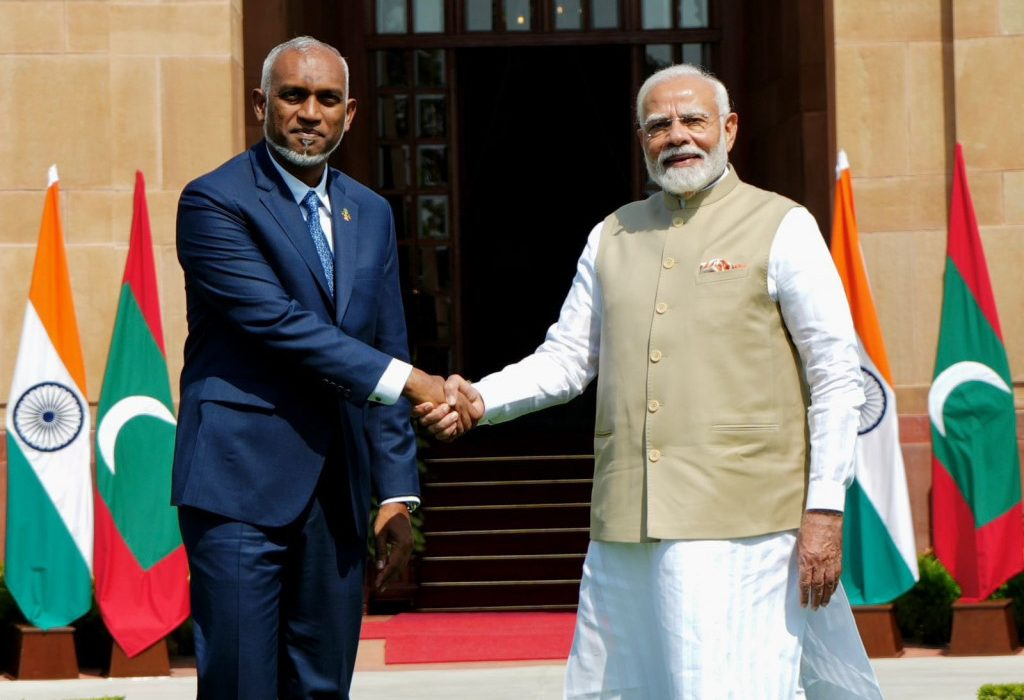 मालदीव modi