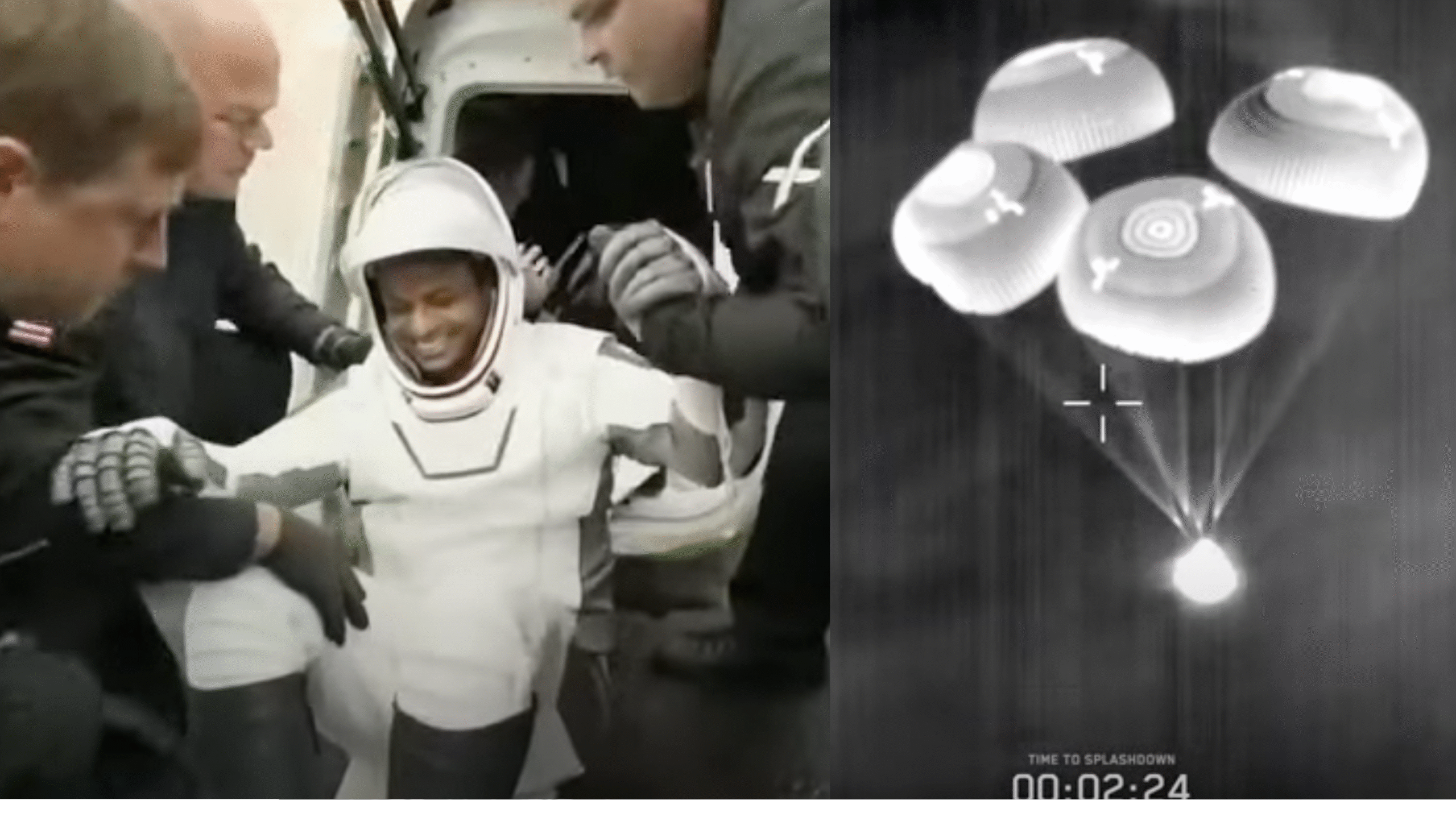 स्पेस से लौटे शुभांशु शुक्ला की पहली तस्वीरें आईं सामने