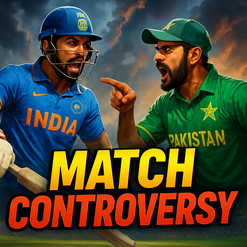 IND vs PAK Match Controversy.