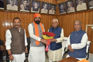 NDA विधायक दल के नेता चुने गए नीतीश कुमार,